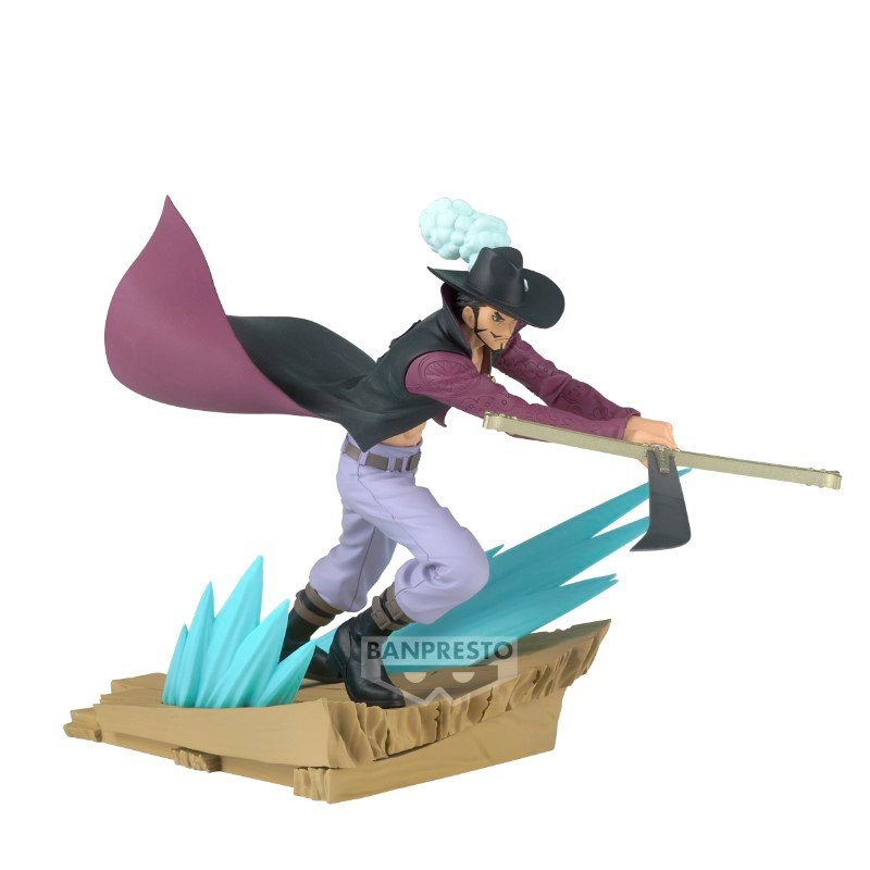 One Piece Senkozekkei Dracule Mihawk 12cm - one-piece - Figurines